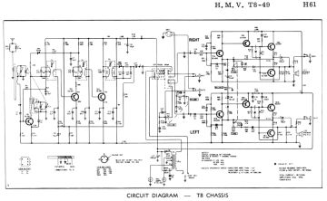 HMV ;Australia T8 ;Chassis schematic circuit diagram